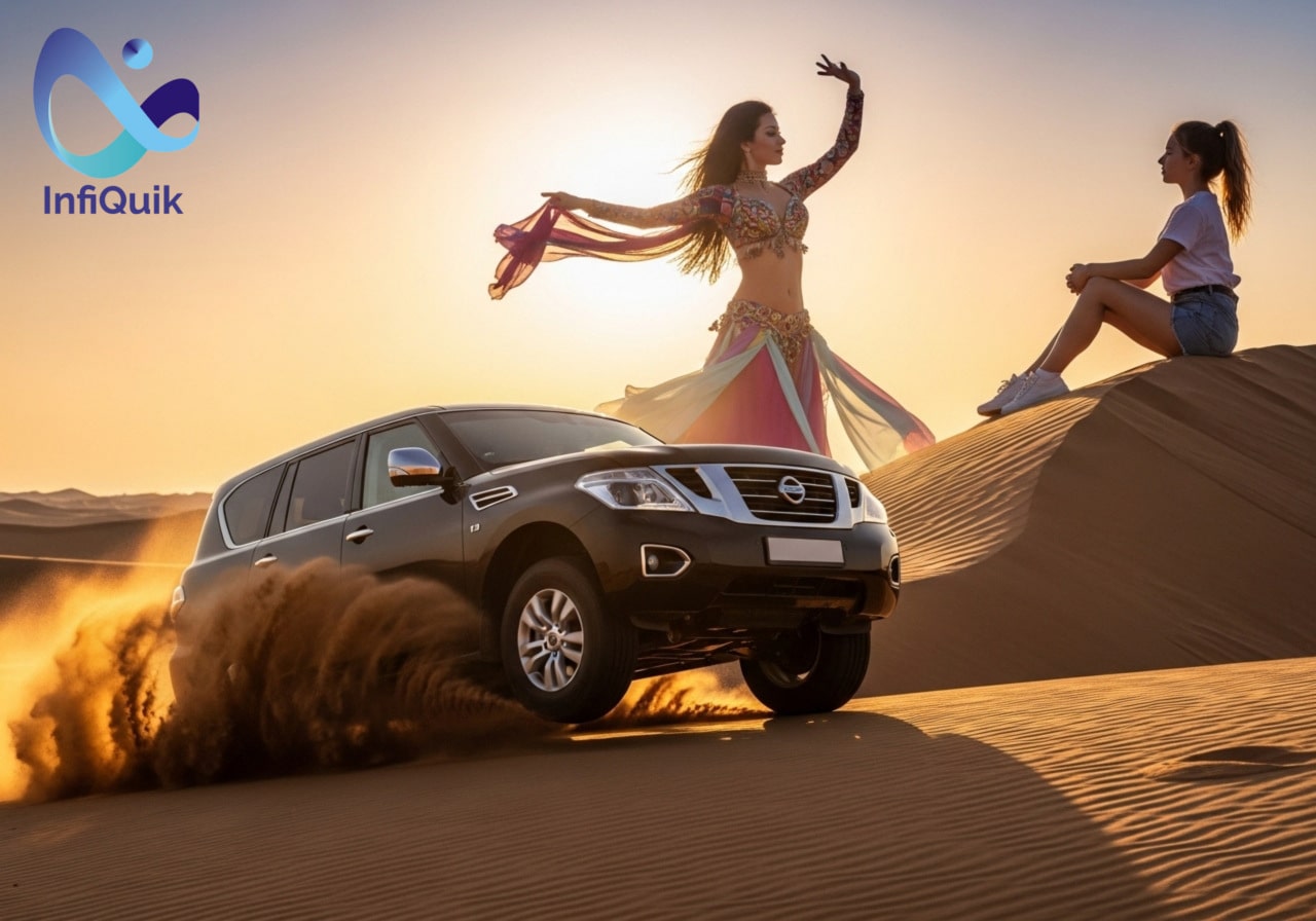 Premium Desert Safari Experience Dubai with luxury camping and traditional shows