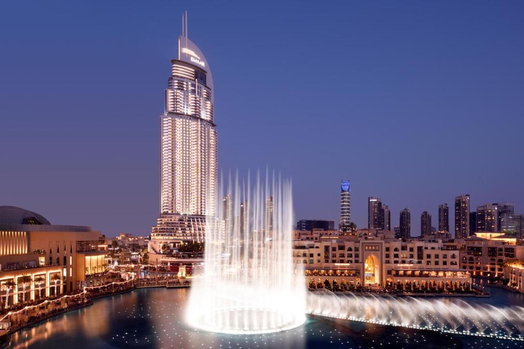 Address Downtown Dubai luxury hotel with Burj Khalifa views